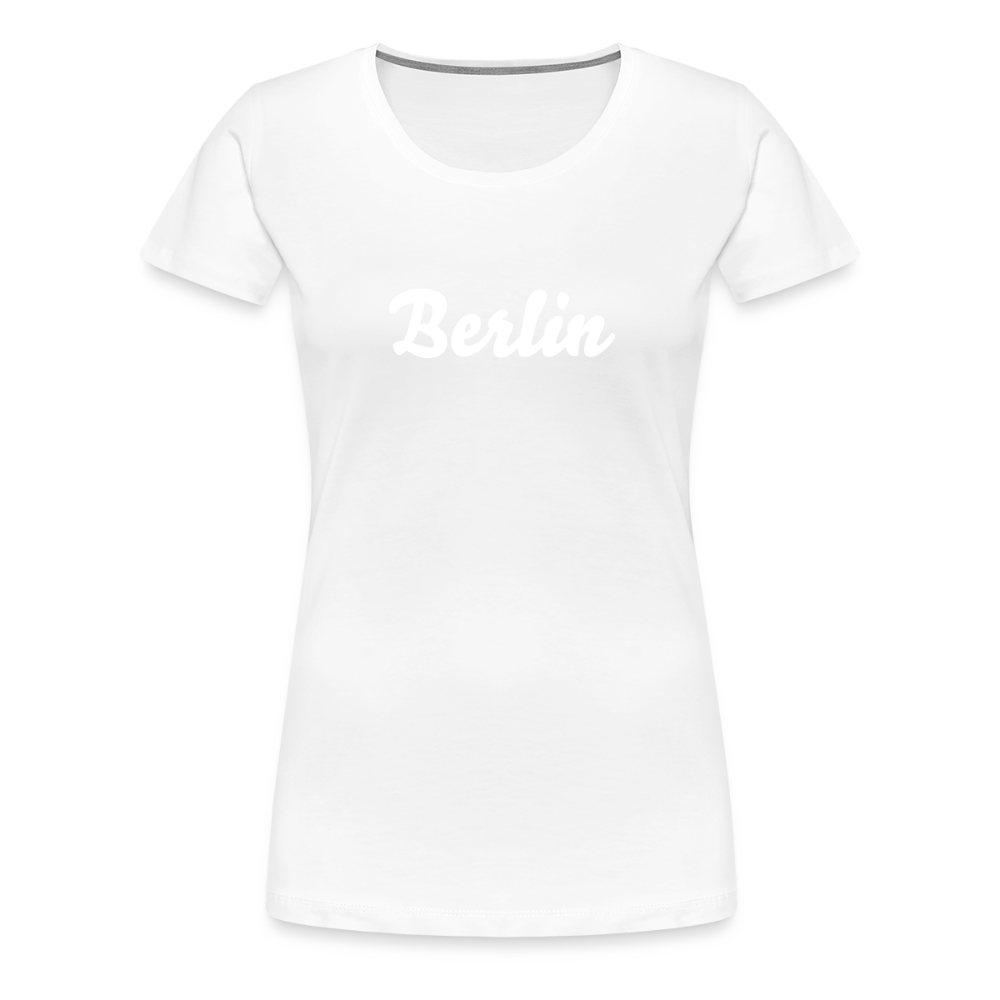 Frauen Premium T-Shirt Berlin - Weiß