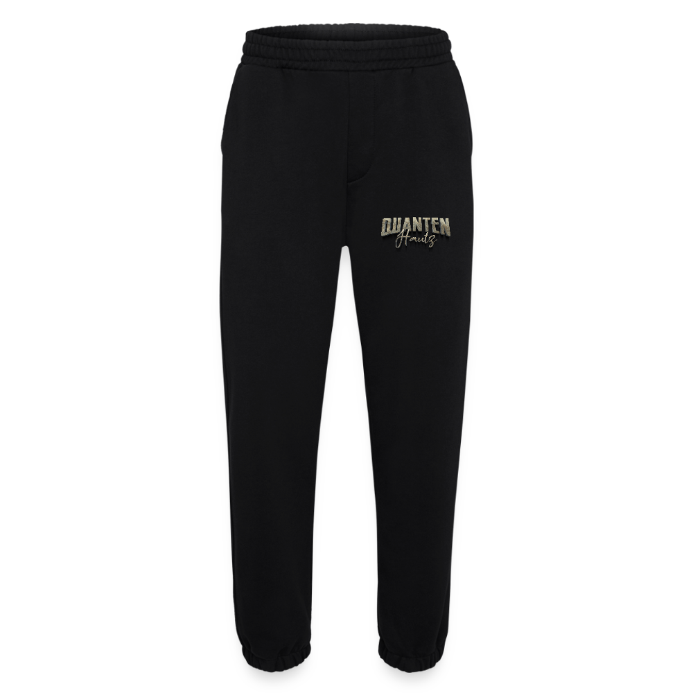 Heavyweight Organic Jogginghose Made in EU Quanten Hautz - SOLID BLACK