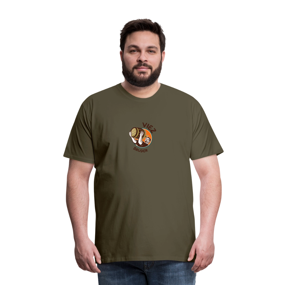 Männer Premium T-Shirt Viezbruder - Khaki