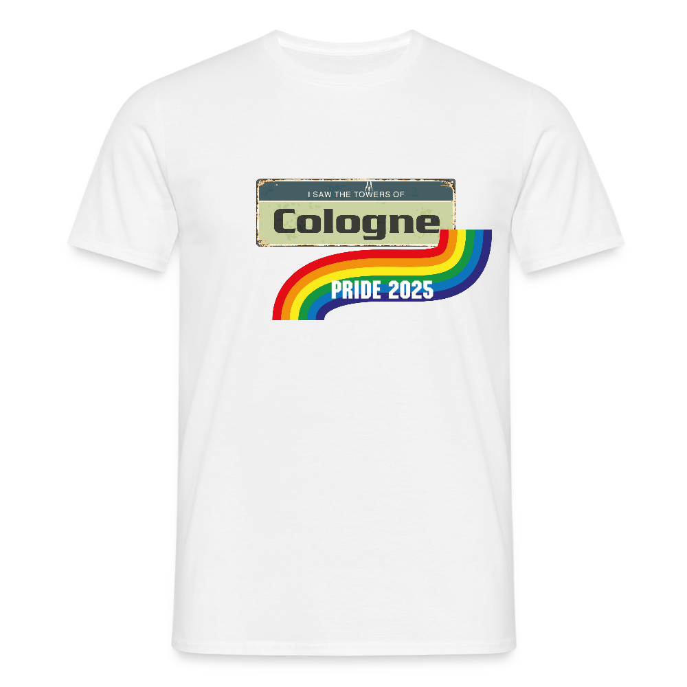 Männer T-Shirt Pride - Weiß