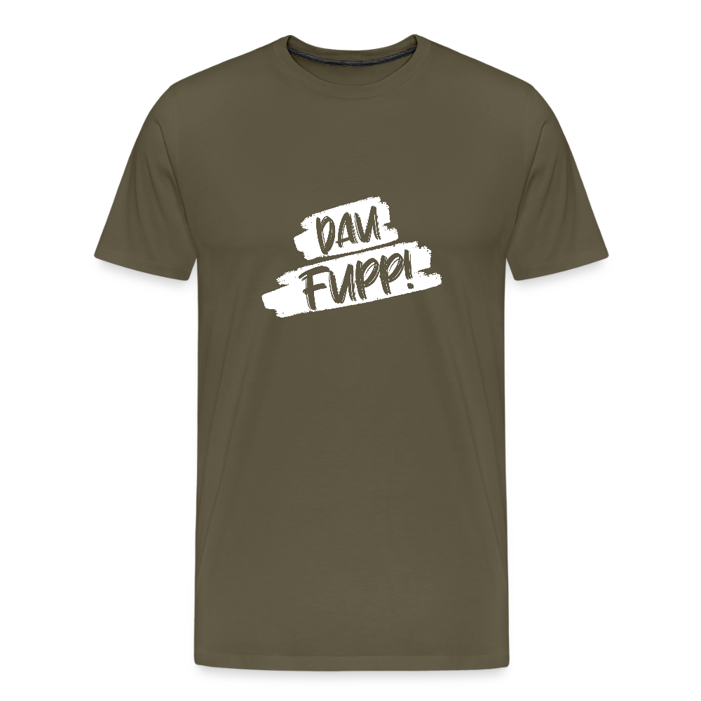 Männer Premium T-Shirt Dau Fupp - Khaki