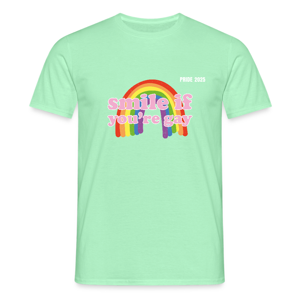 Männer T-Shirt Pride - Mintgrün