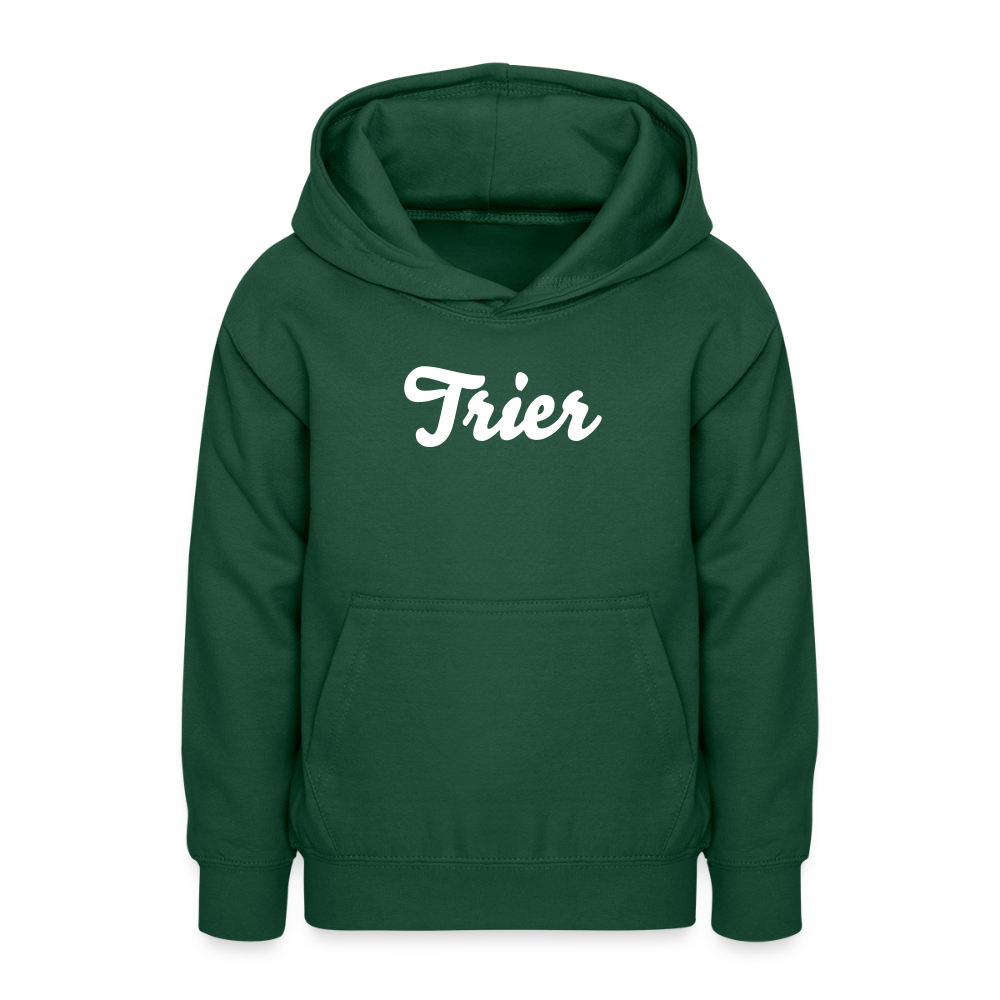 Teenager Hoodie Trier - Flaschengrün