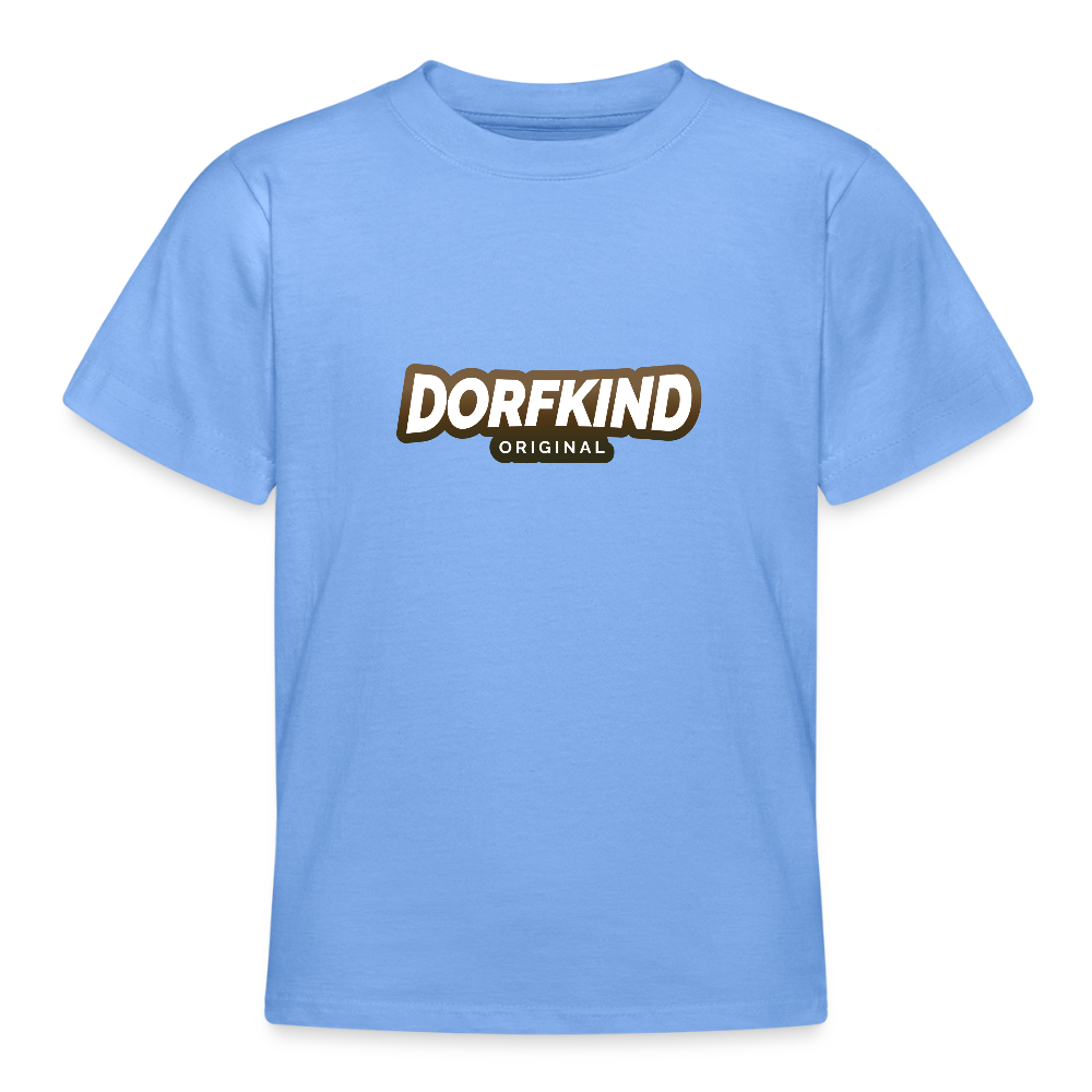 Teenager T-Shirt Dorfkind - Himmelblau