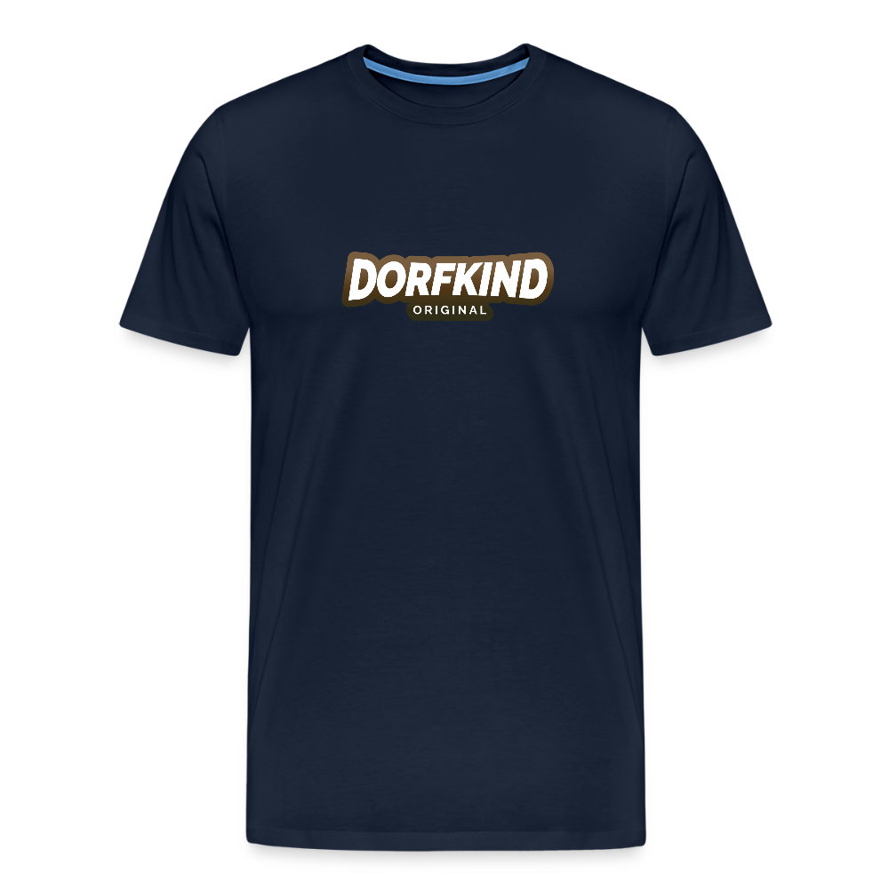 Männer Premium T-Shirt Dorfkind - Navy