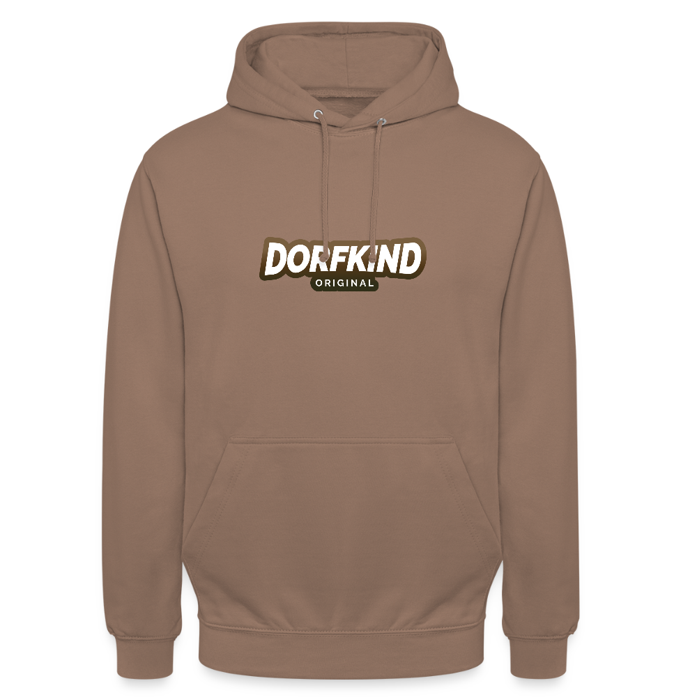 Unisex Hoodie Dorfkind - Mokka