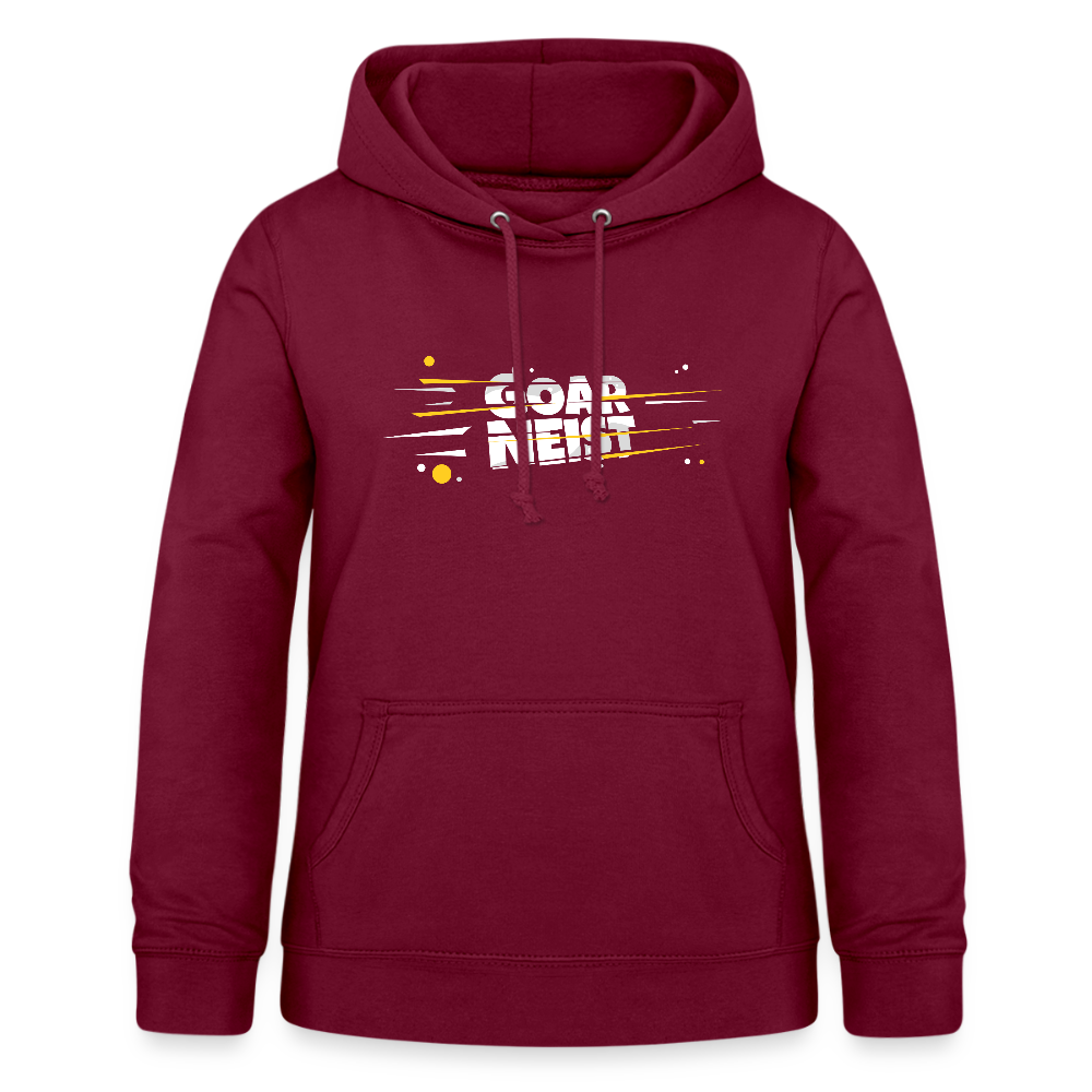 Frauen Hoodie Goaarneist - Bordeaux