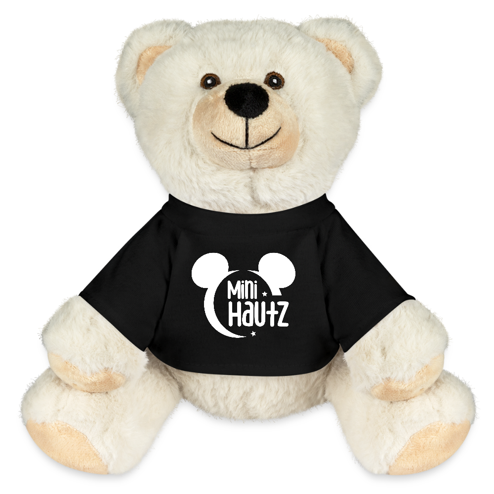 MiniFeet® RecycelBär® Creme mini Hautz - Schwarz