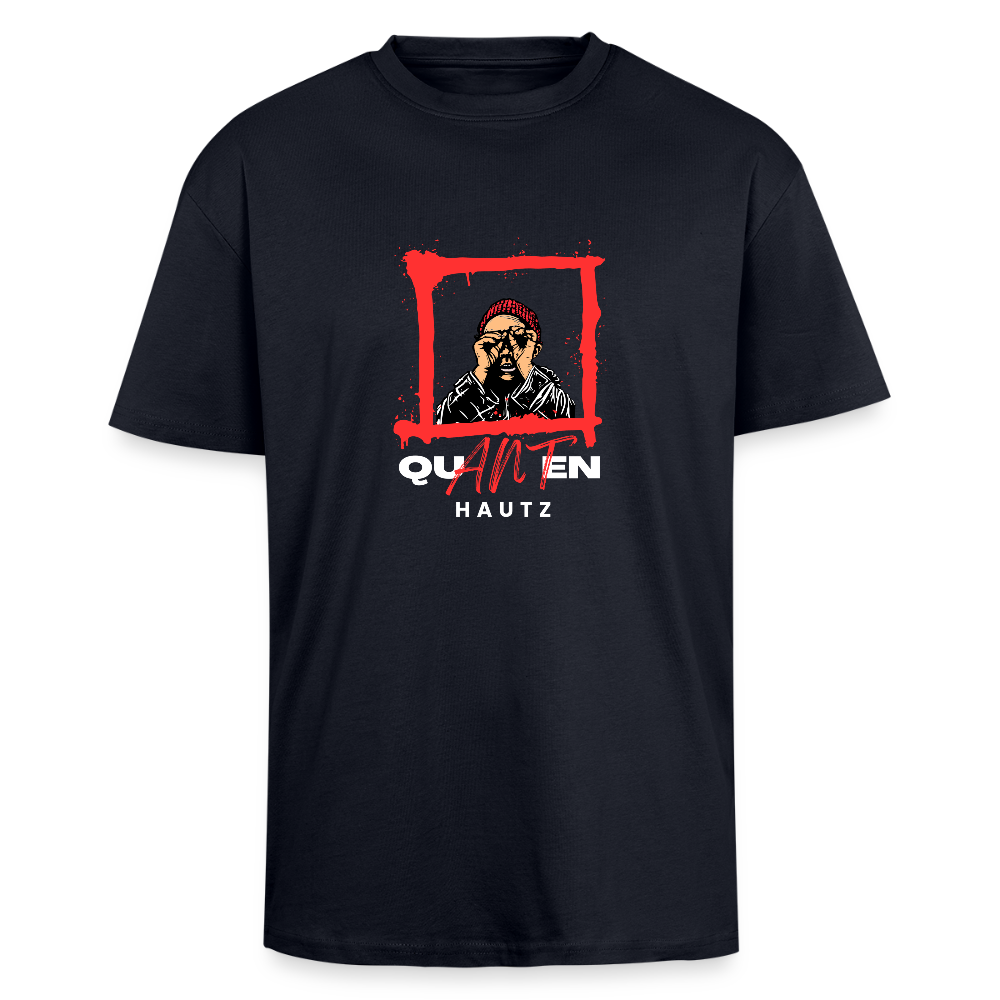 Heavy Oversize T-Shirt Quanten Hautz - French Navy