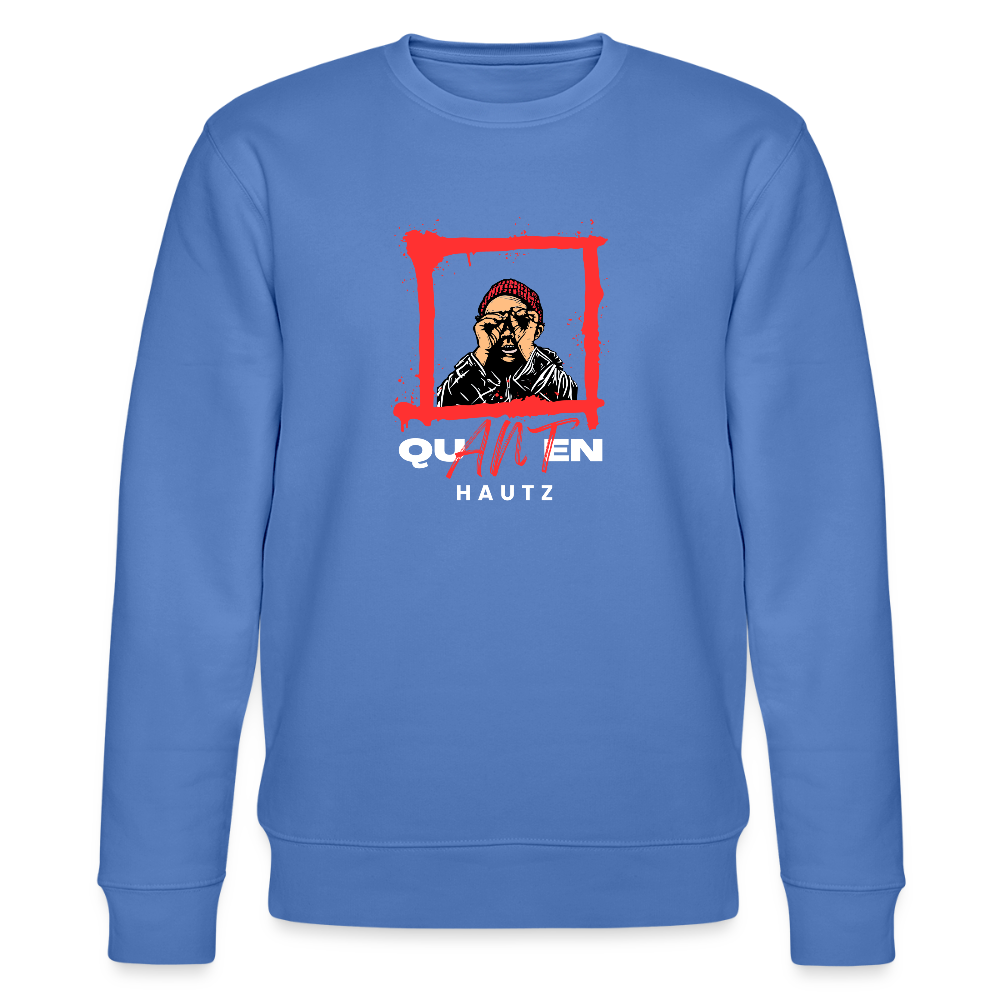 Unisex Bio-Sweatshirt CHANGER  Quanten Hautz - Blau