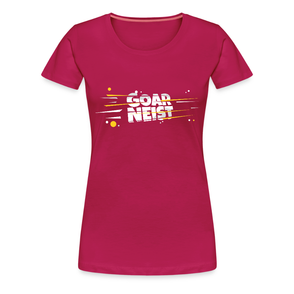 Frauen Premium T-Shirt Goarneist - dunkles Pink