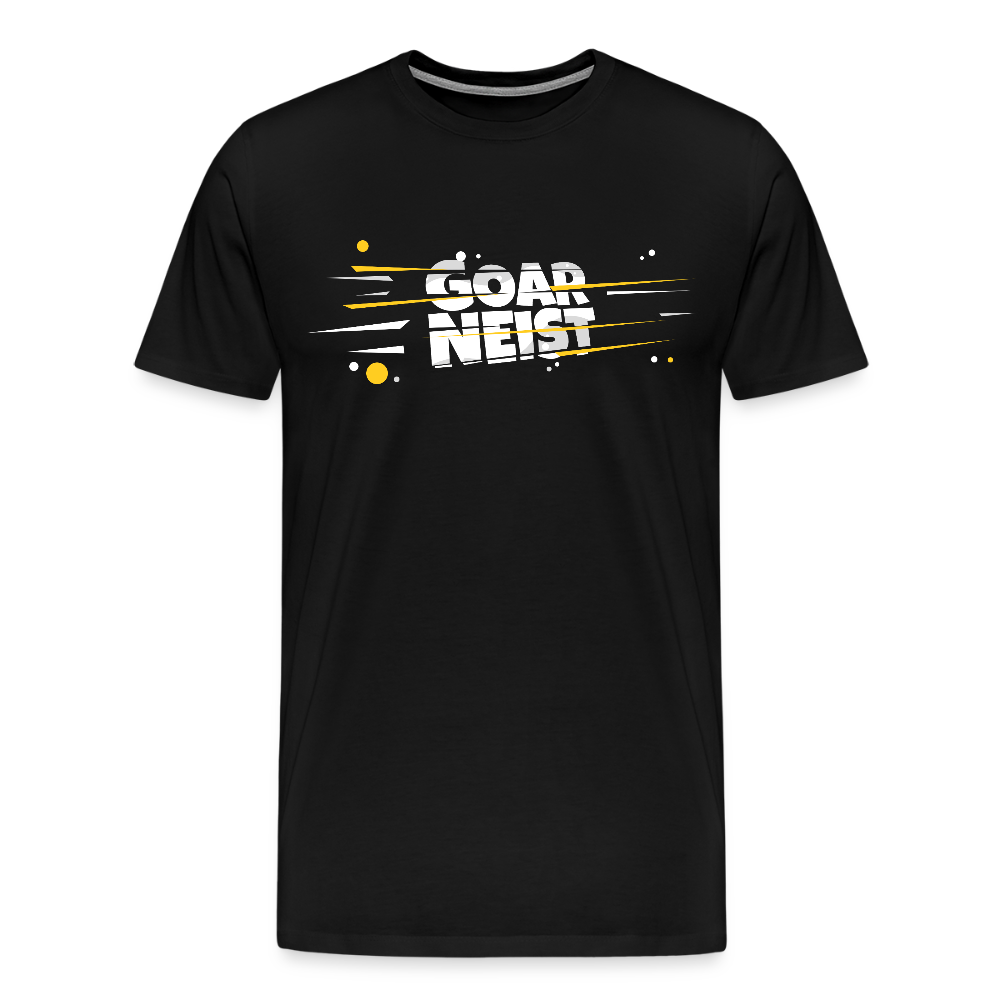 Männer Premium T-Shirt Goarneist - Schwarz