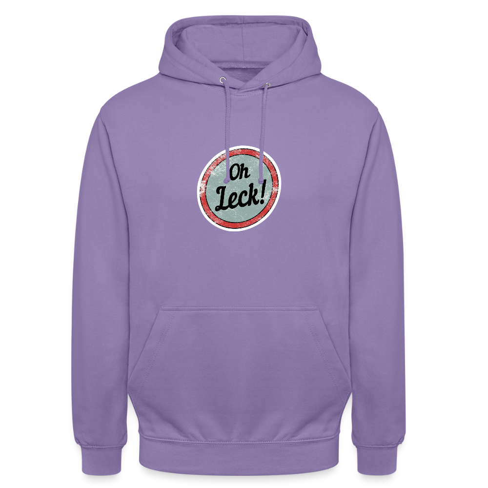 Unisex Hoodie Oh Leck! - Lavendel