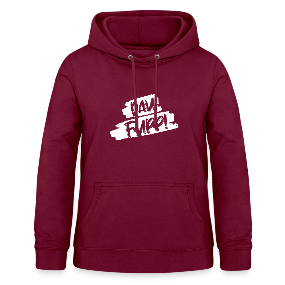 Frauen Hoodie Dau Fupp - Bordeaux