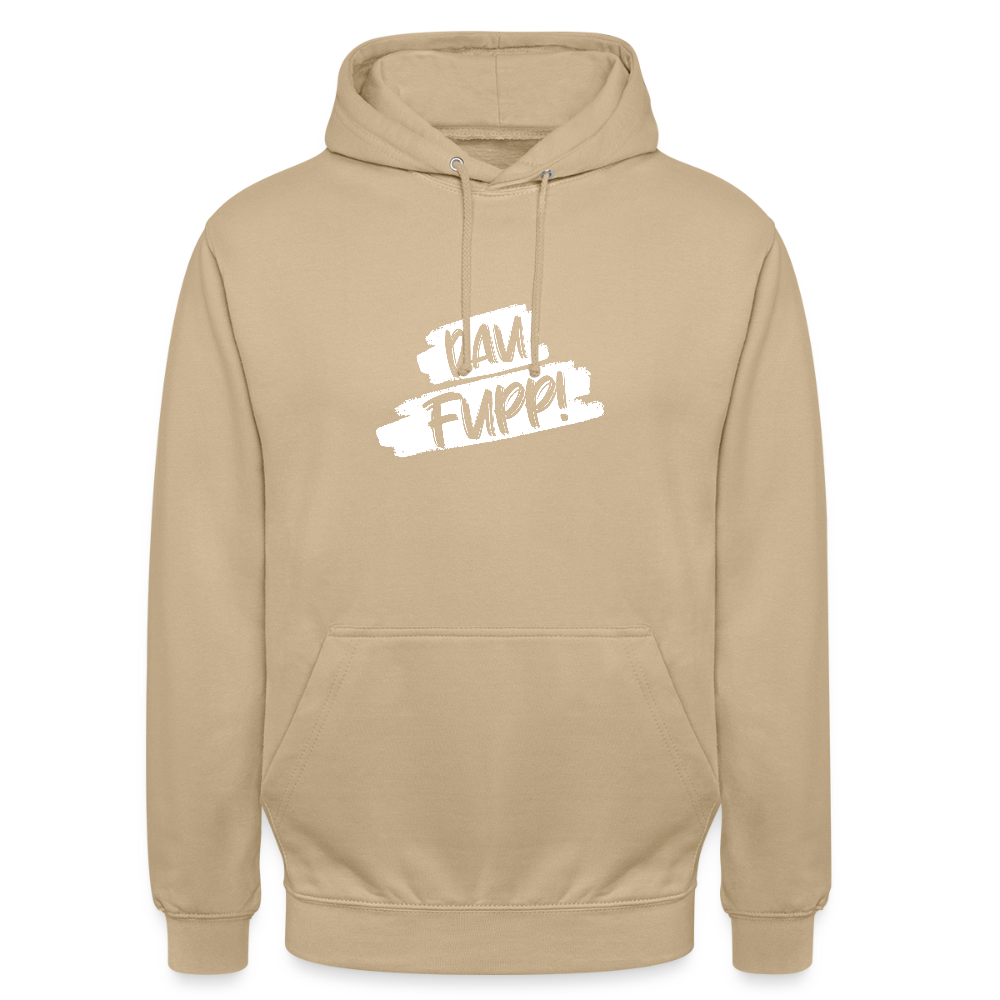 Unisex Hoodie Dau Fupp - Beige