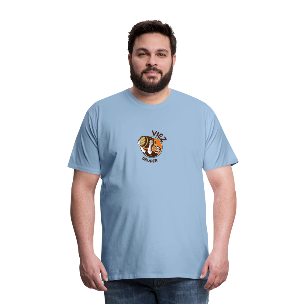 Männer Premium T-Shirt Viezbruder - Sky