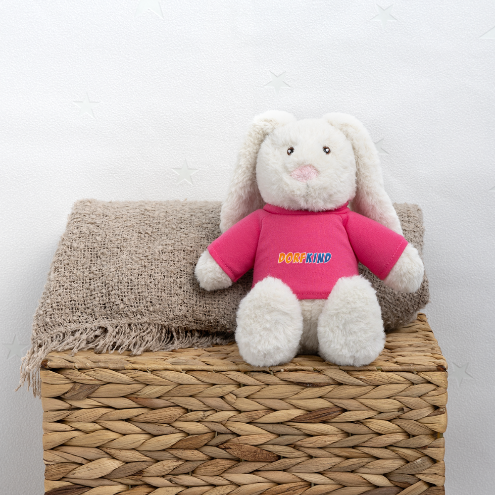 MiniFeet® RecycelHase® Creme Dorfkind - Pink