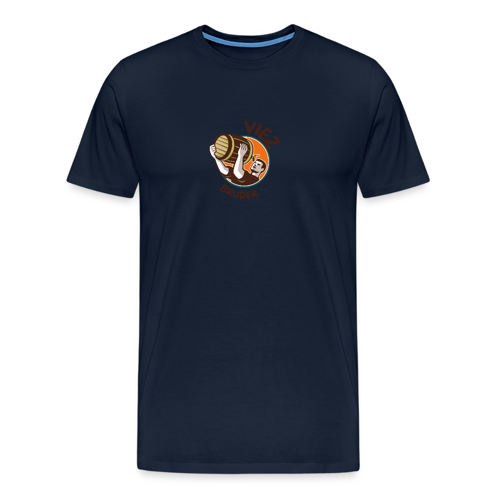 Männer Premium T-Shirt Viezbruder - Navy