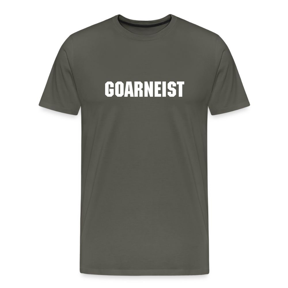 Männer Premium T-Shirt Goarneist - Asphalt