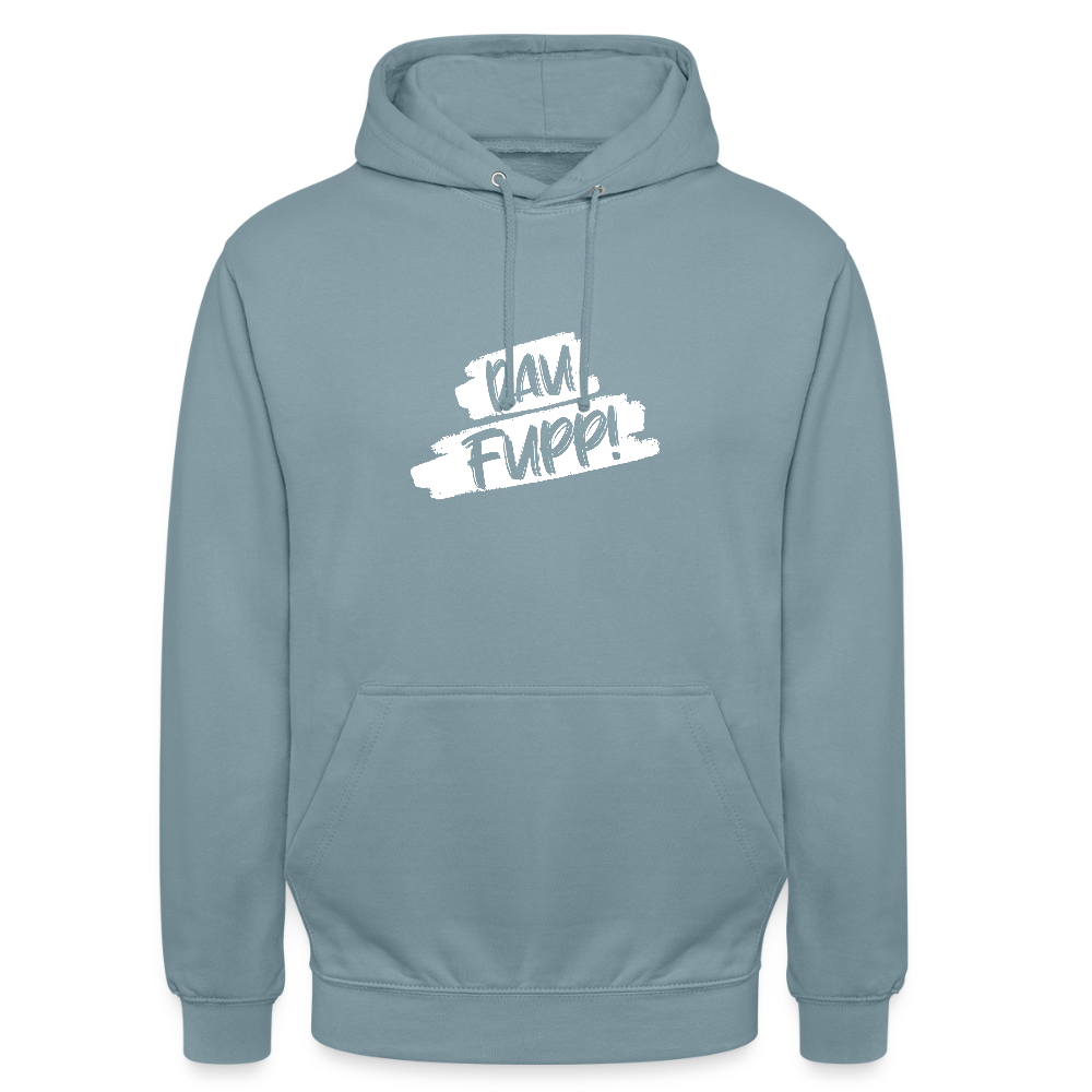 Unisex Hoodie Dau Fupp - Nebelblau
