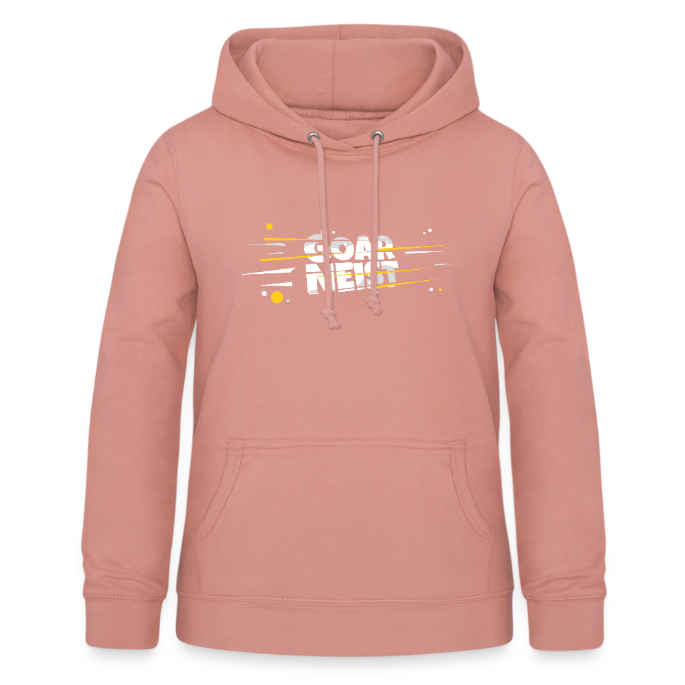 Frauen Hoodie Goaarneist - Altrosa