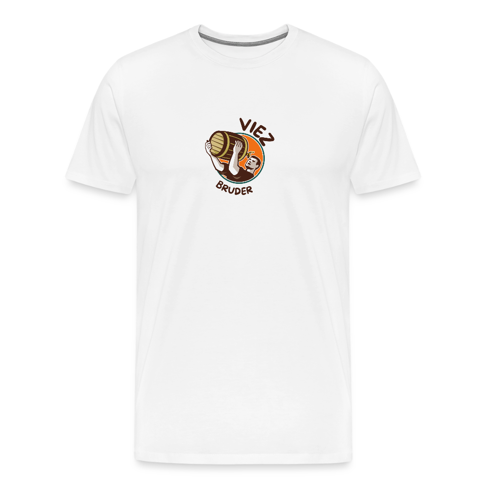 Männer Premium T-Shirt Viezbruder - Weiß