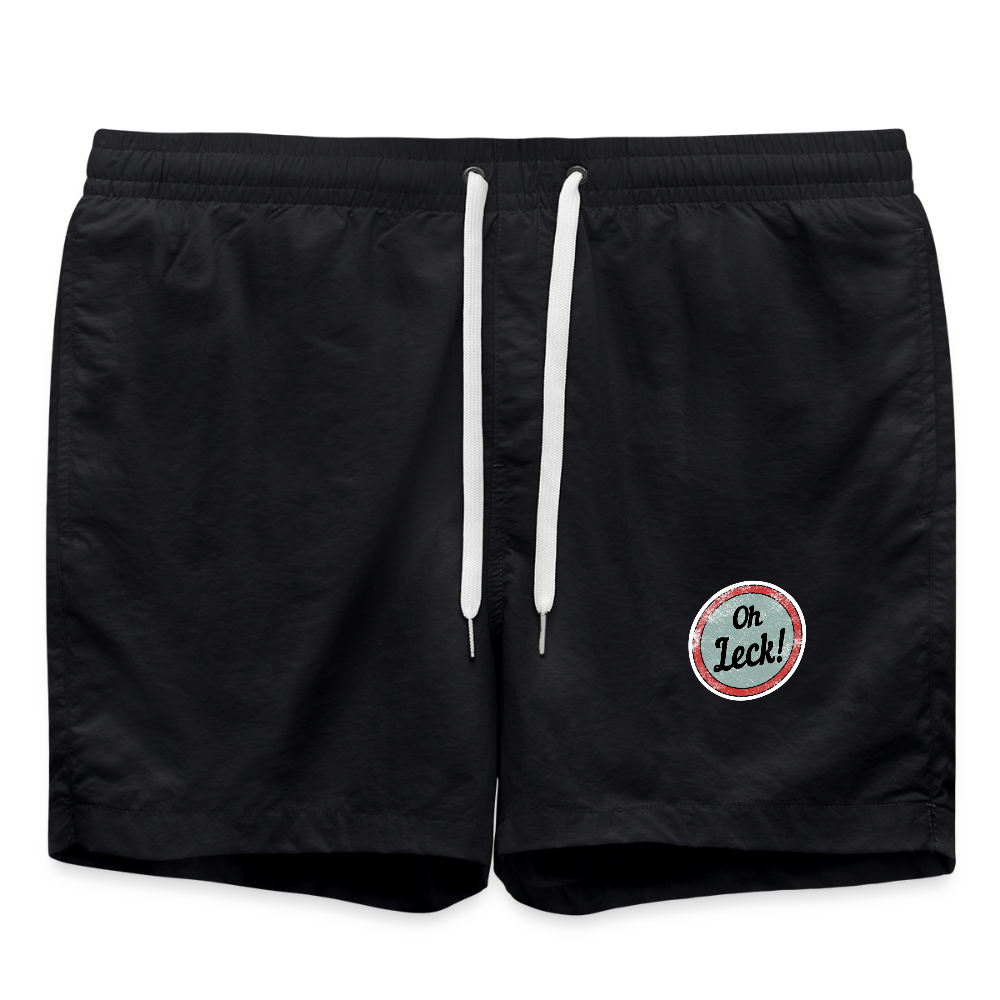Badeshorts Oh Leck! - Schwarz