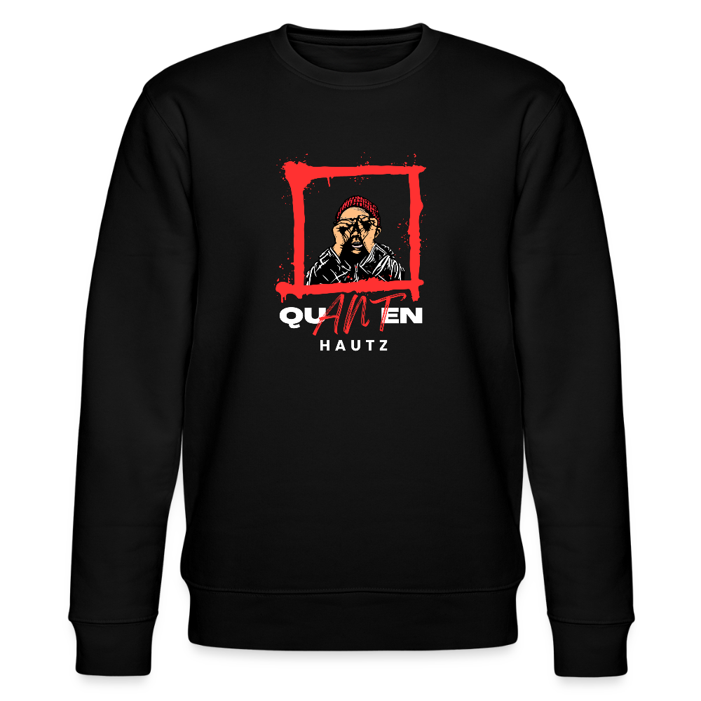 Unisex Bio-Sweatshirt CHANGER  Quanten Hautz - Schwarz