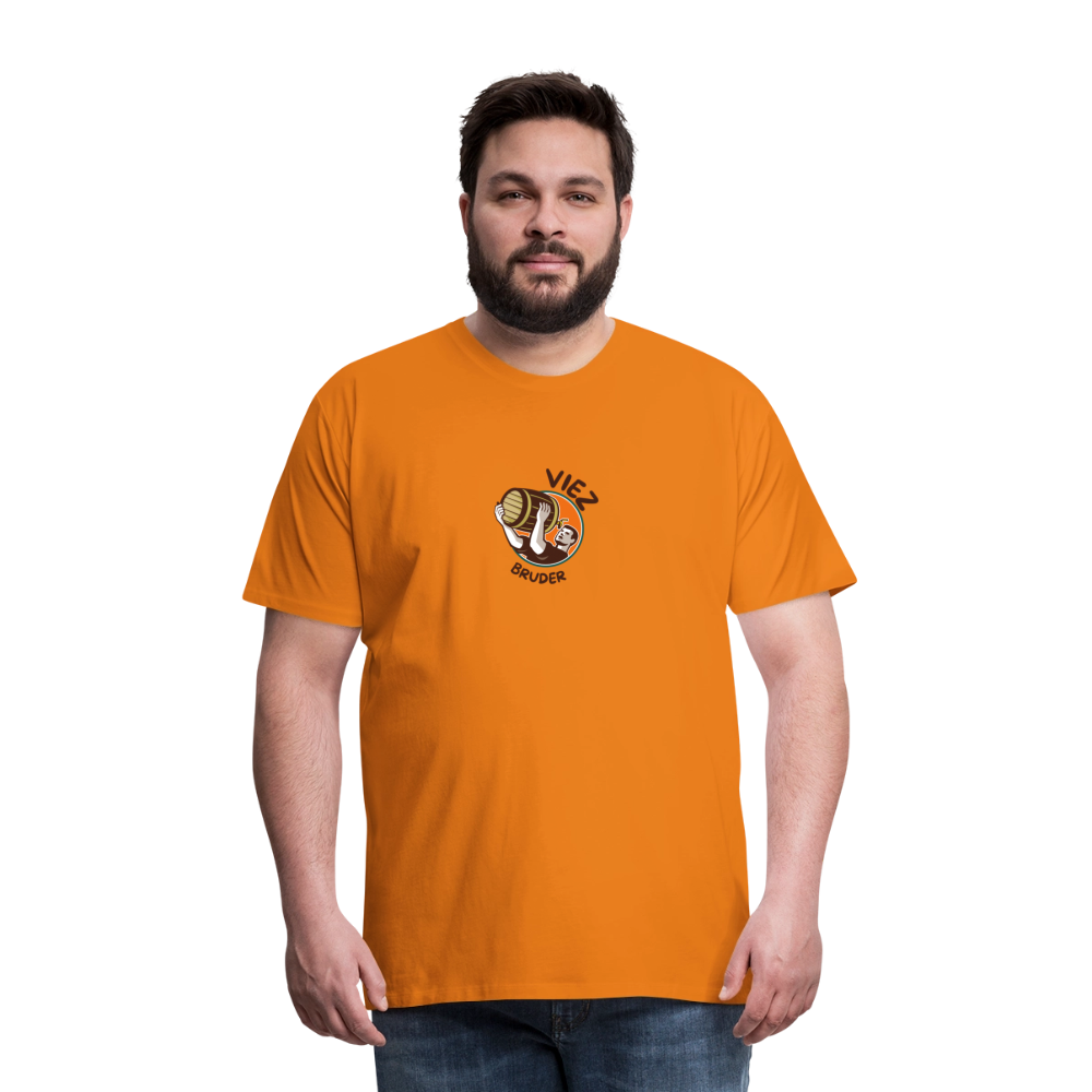 Männer Premium T-Shirt Viezbruder - Orange