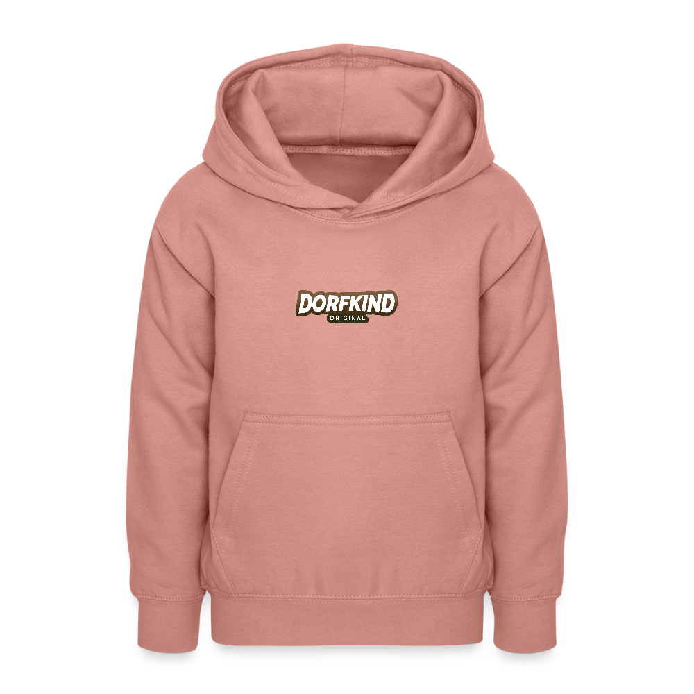 Teenager Hoodie Dorfkind - Altrosa