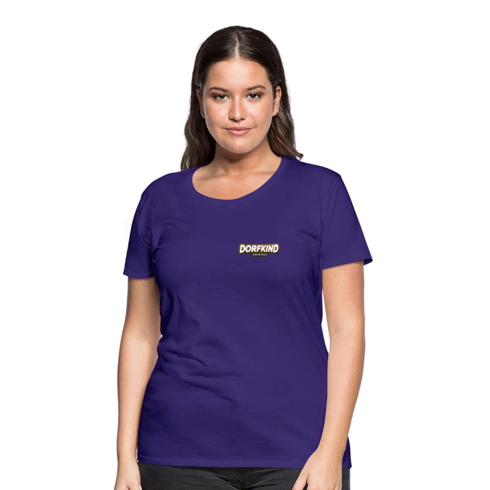 Frauen Premium T-Shirt Dorfkind - Lila