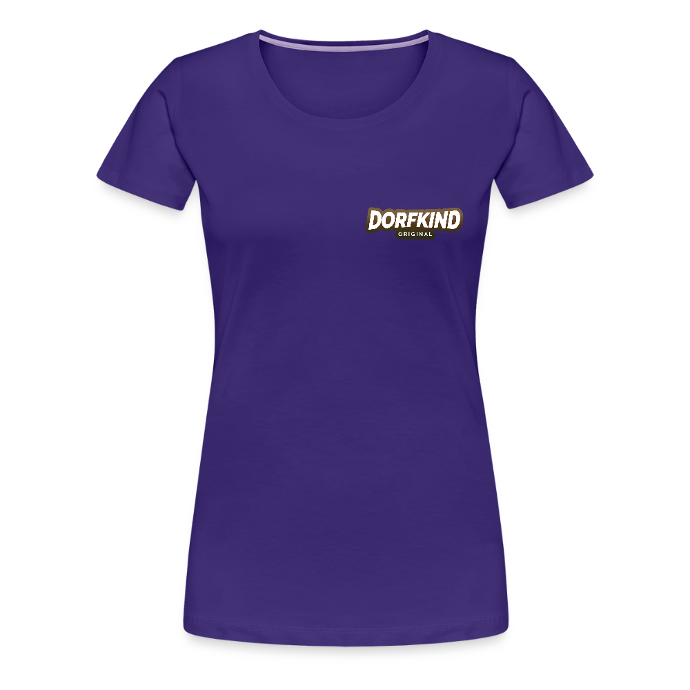 Frauen Premium T-Shirt Dorfkind - Lila