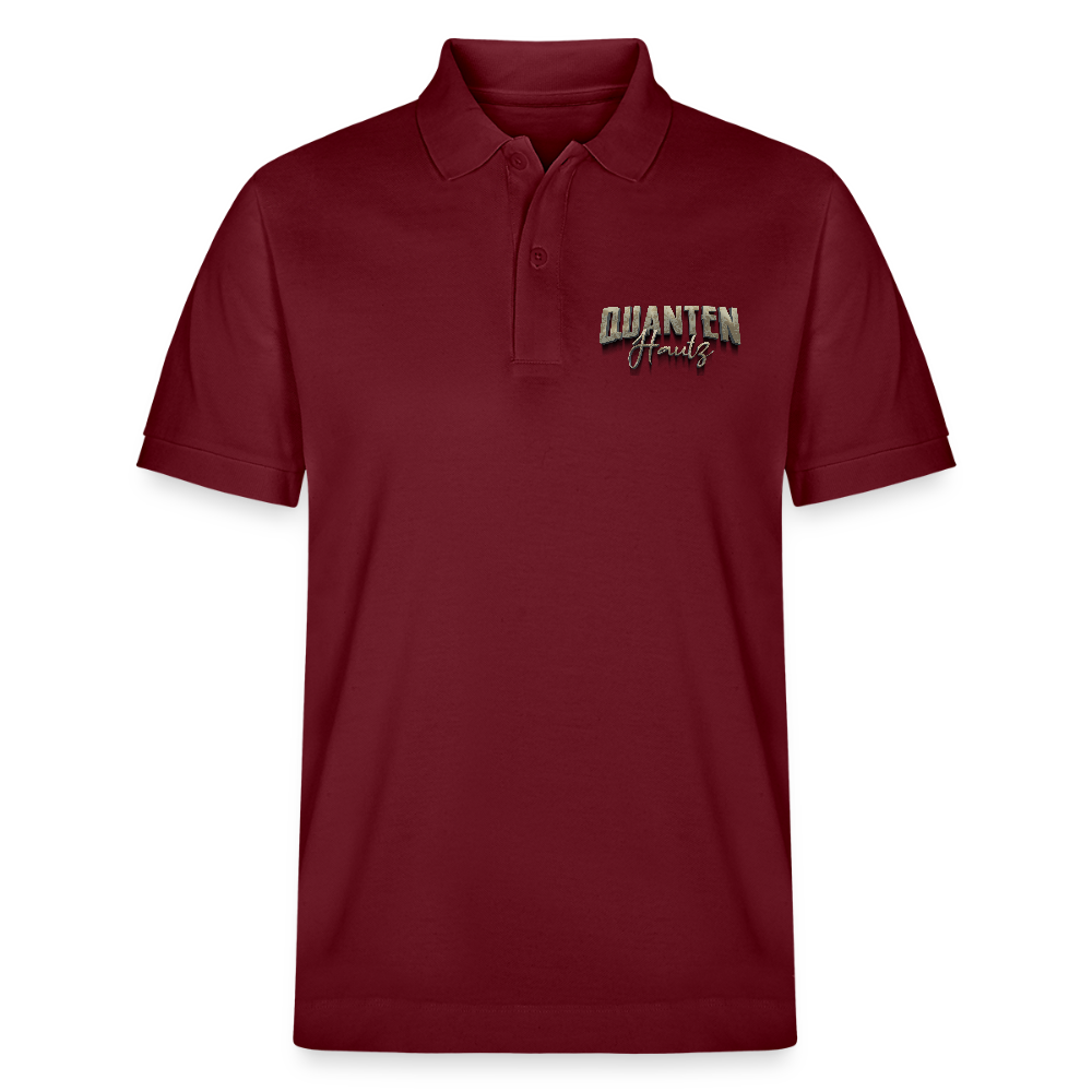 Stanley/Stella Unisex Bio-Poloshirt Quanten Hautz - Burgunderrot