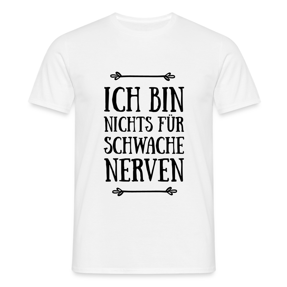 Männer T-Shirt Fun - Weiß