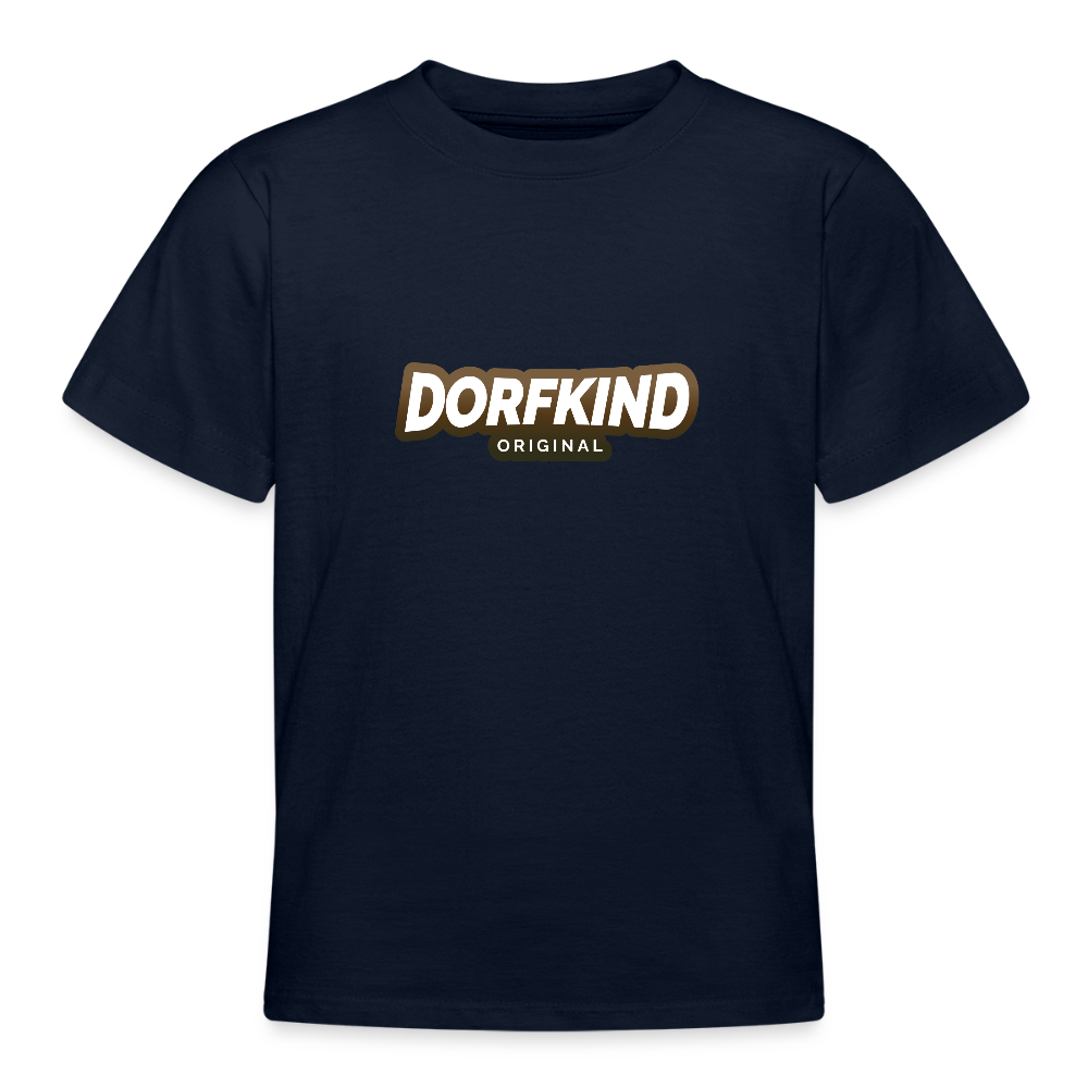 Teenager T-Shirt Dorfkind - Navy