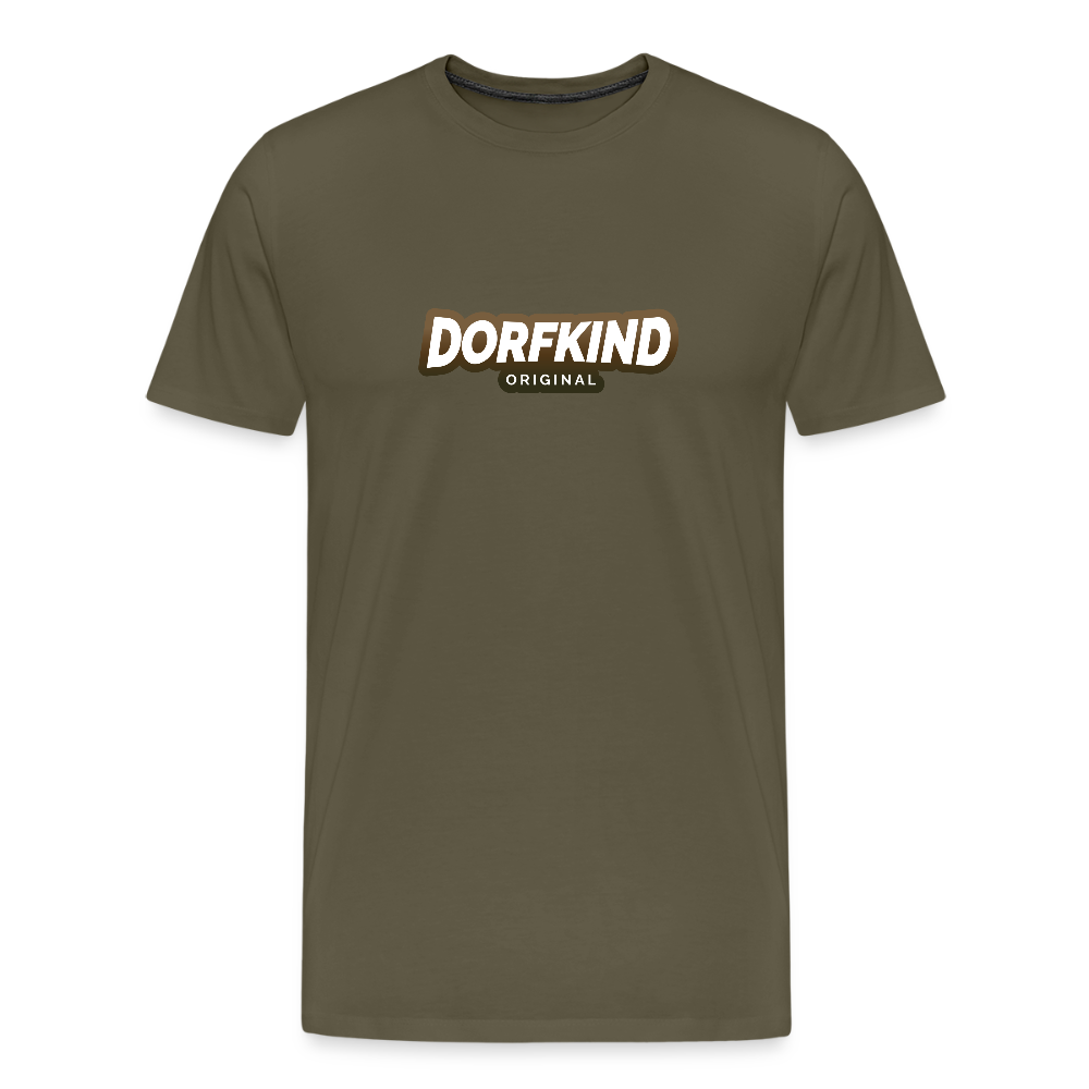 Männer Premium T-Shirt Dorfkind - Khaki