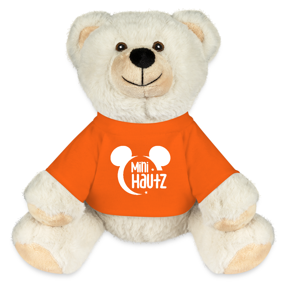 MiniFeet® RecycelBär® Creme mini Hautz - Goldorange