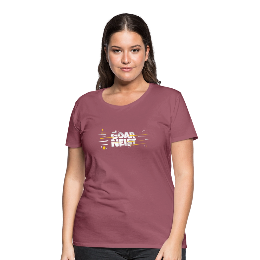 Frauen Premium T-Shirt Goarneist - Malve