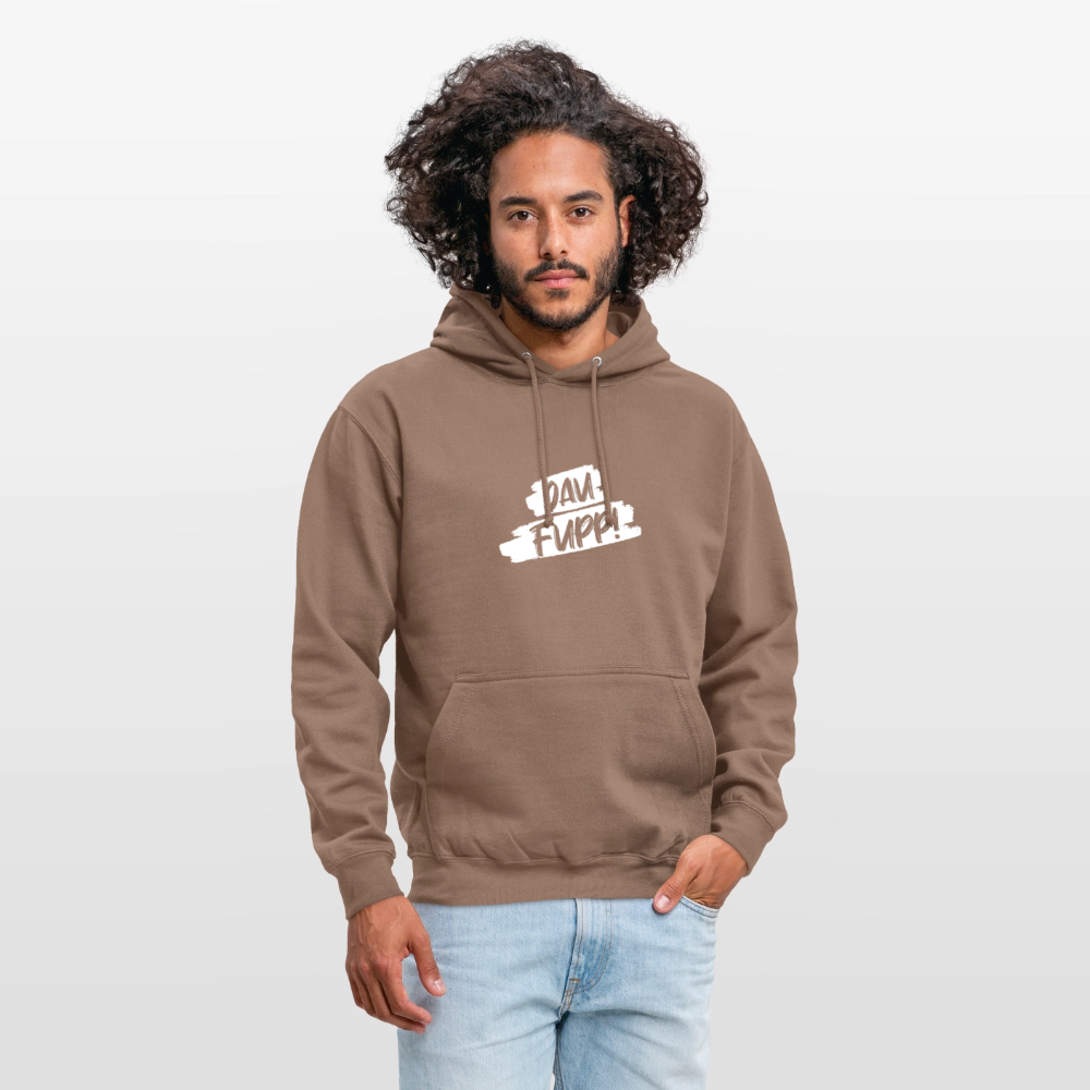 Unisex Hoodie Dau Fupp - Mokka