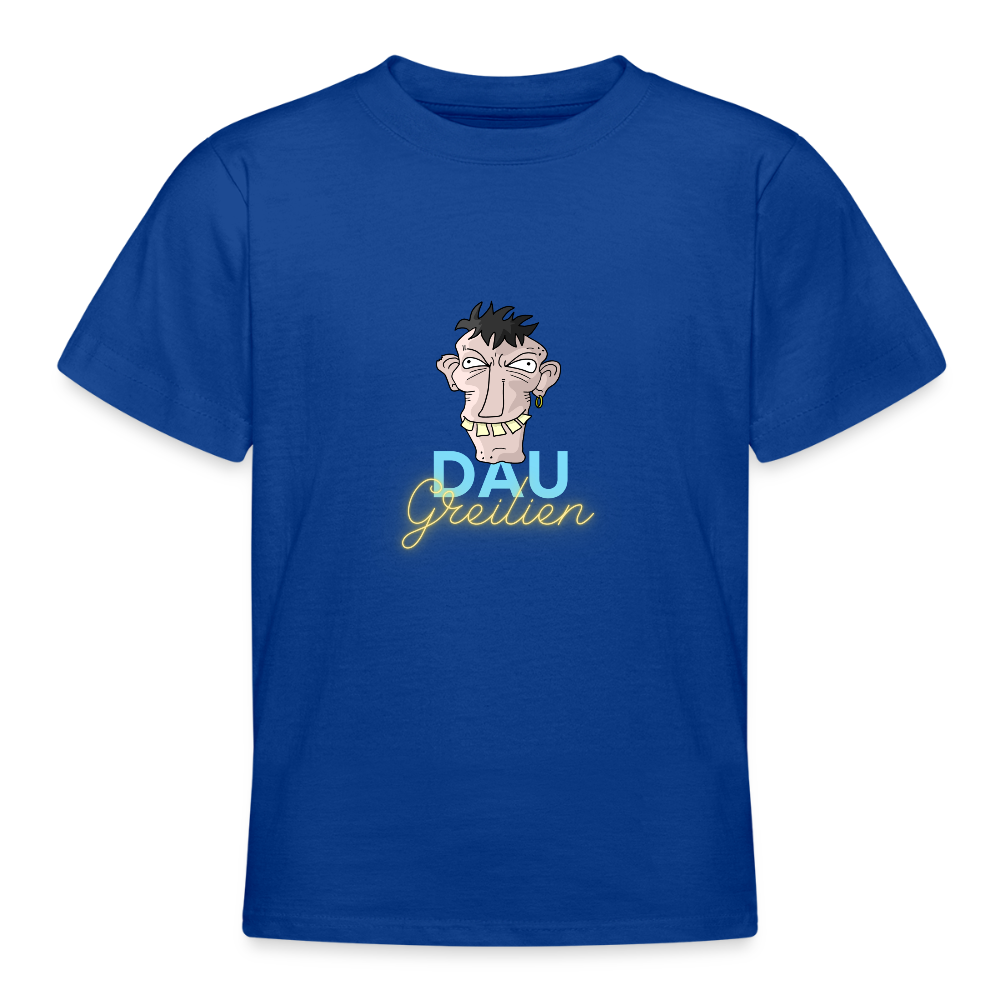 Teenager T-Shirt Dau greilien - Royalblau