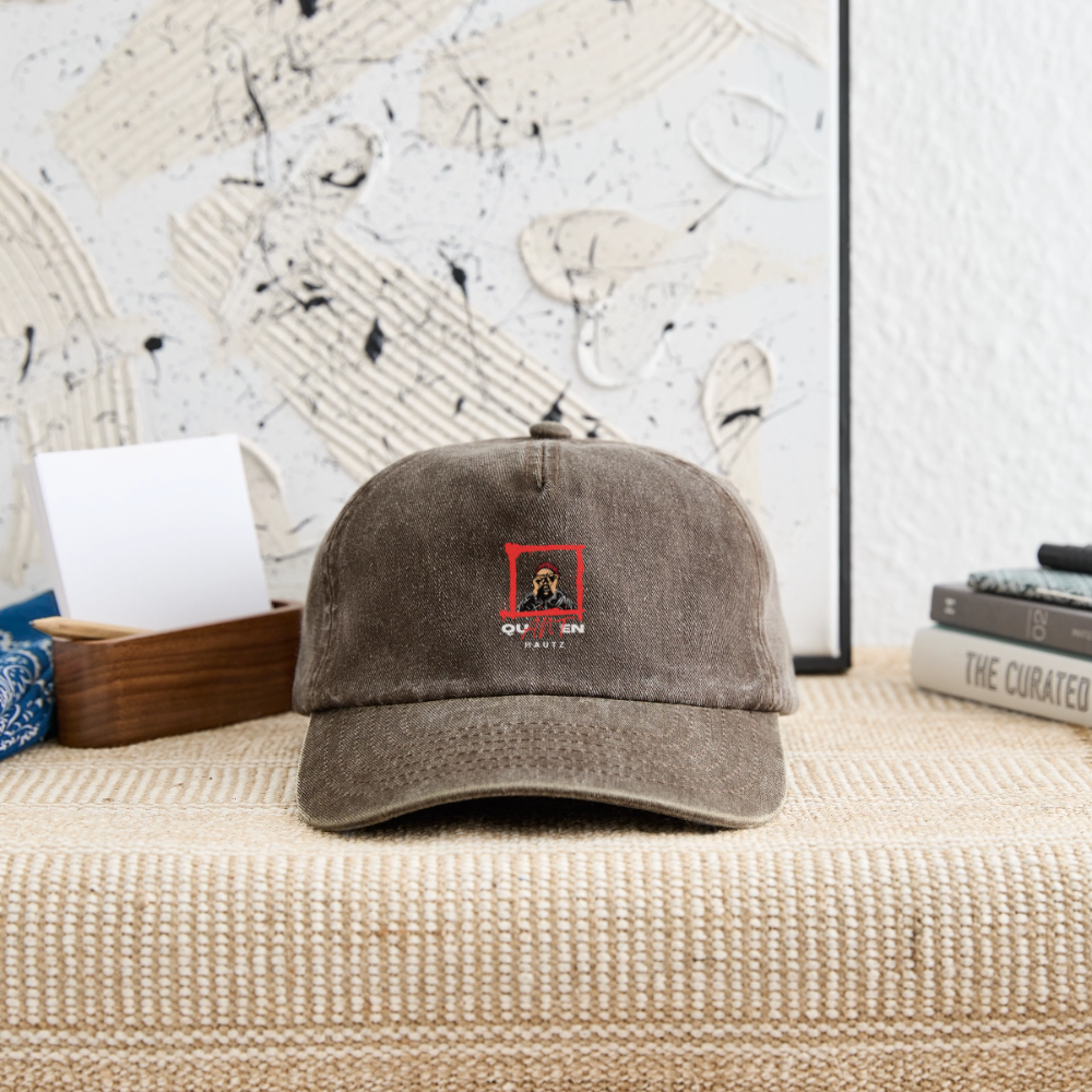 Relaxed Vintage Cap Quanten Hautz - Vintage Braun