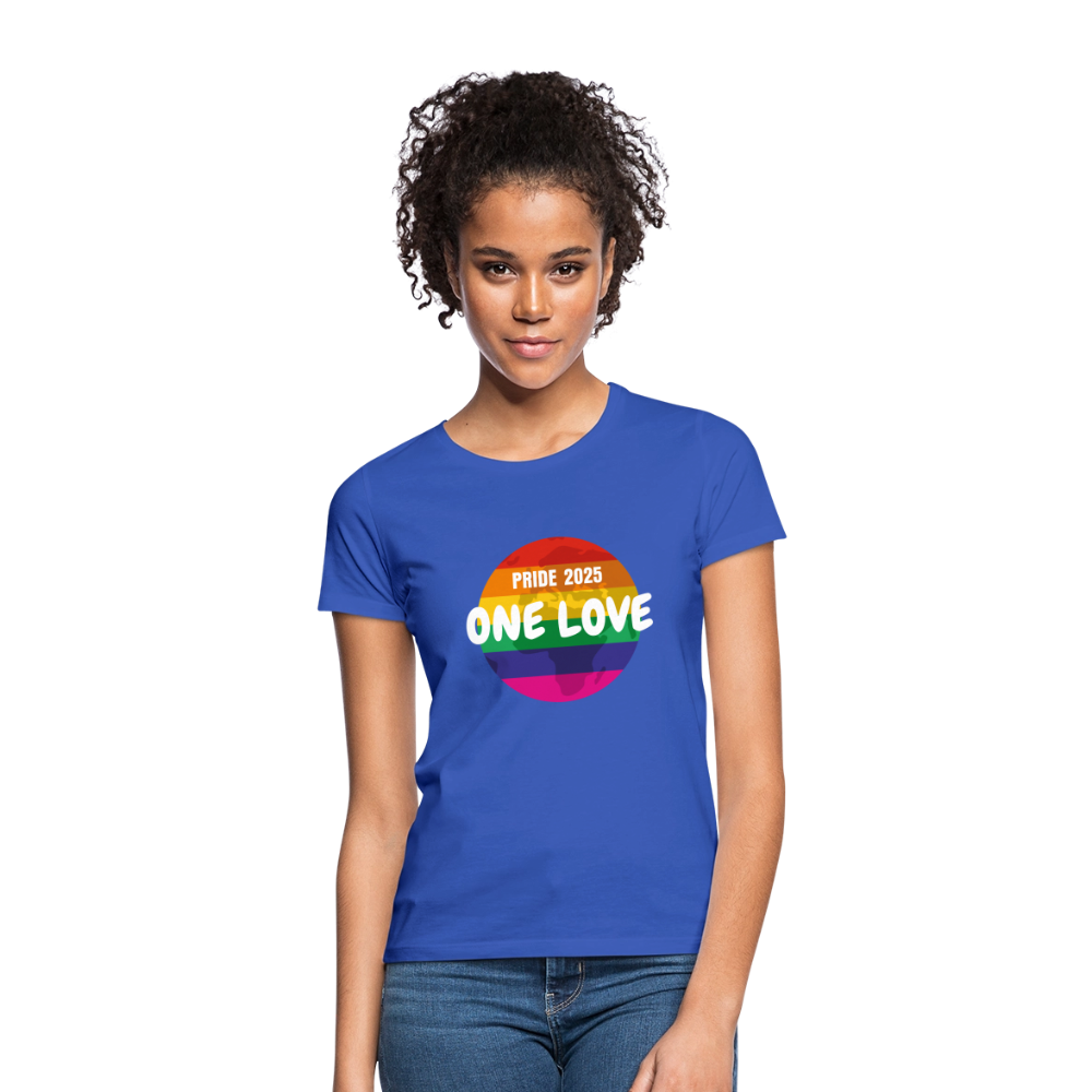Frauen T-Shirt Pride - Royalblau