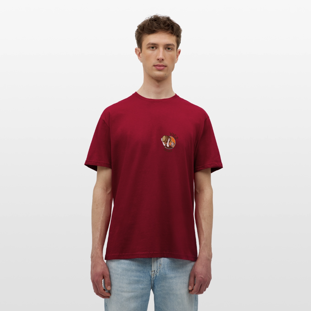 Männer T-Shirt Viezbruder - Ziegelrot