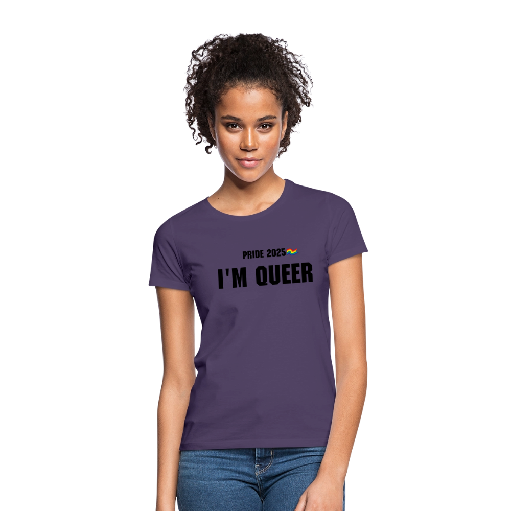 Frauen T-Shirt Pride - Dunkellila