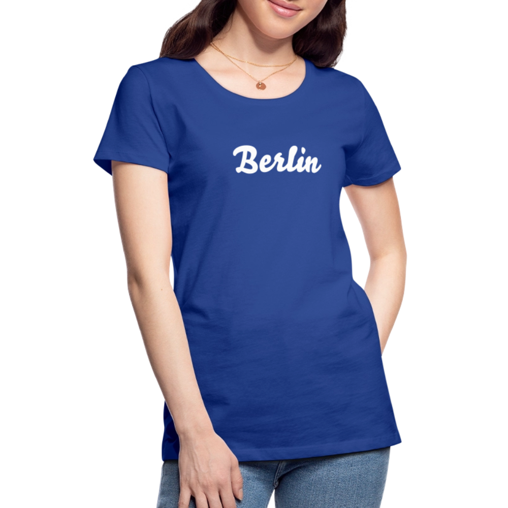 Frauen Premium T-Shirt Berlin - Königsblau