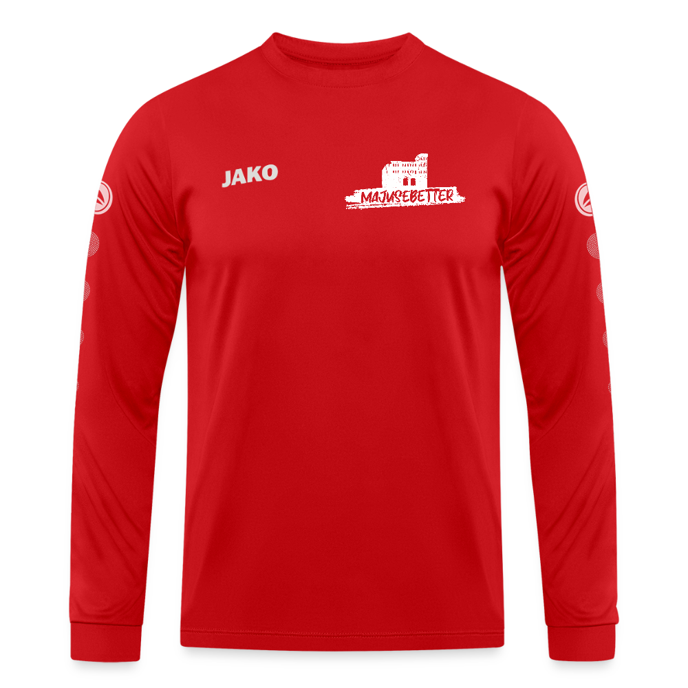 JAKO Trikot Team Langarm Majusebetter - Rot