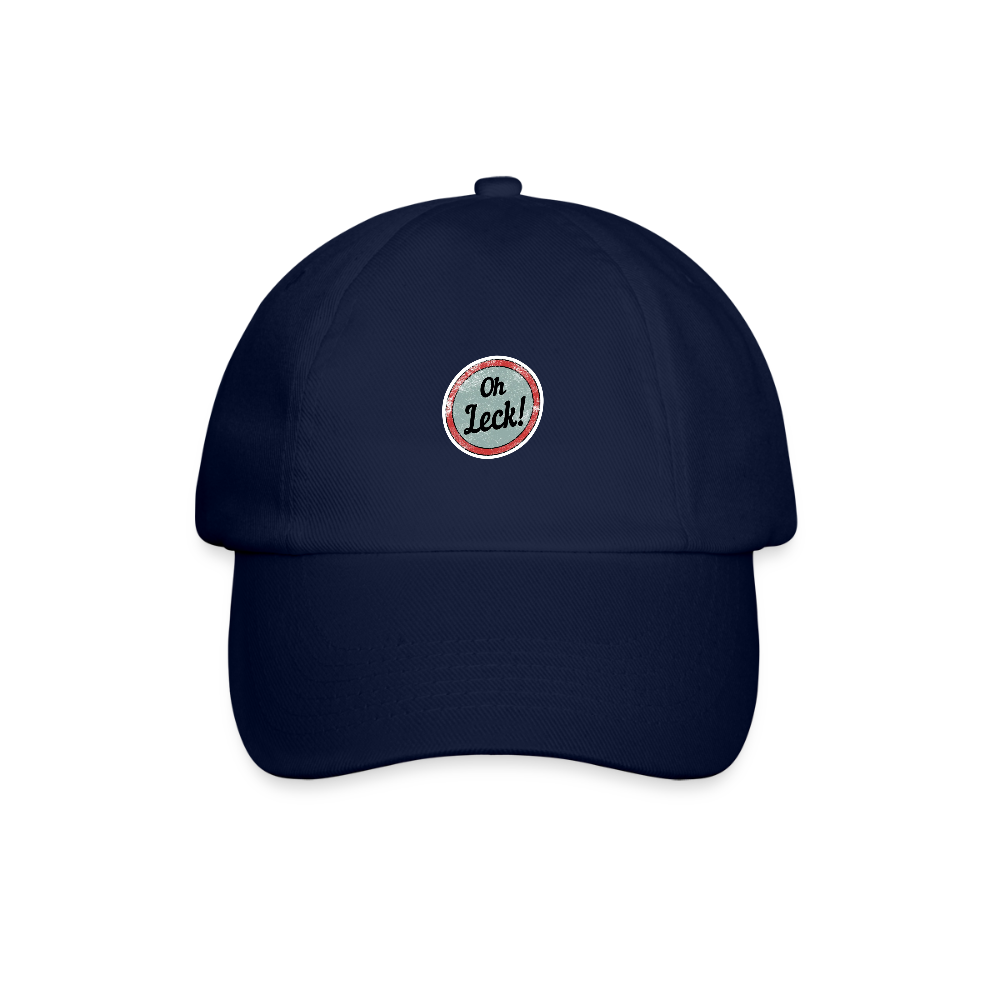 Baseballkappe Oh Leck! - Blau/Blau