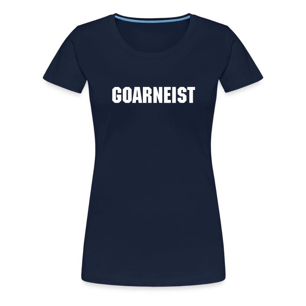 Frauen Premium T-Shirt Goarneist - Navy