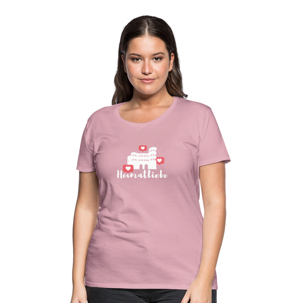 Frauen Premium T-Shirt Heimatliebe - Hellrosa