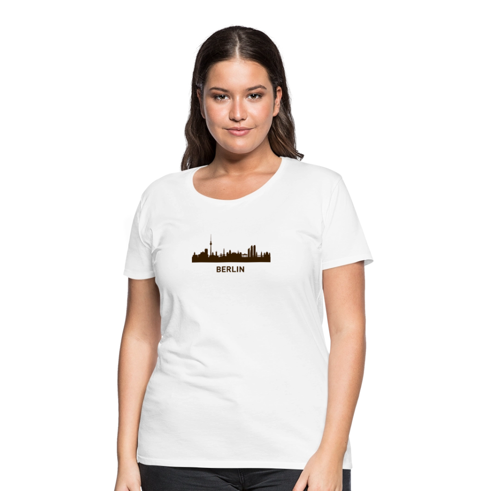 Frauen Premium T-Shirt Berlin - Weiß